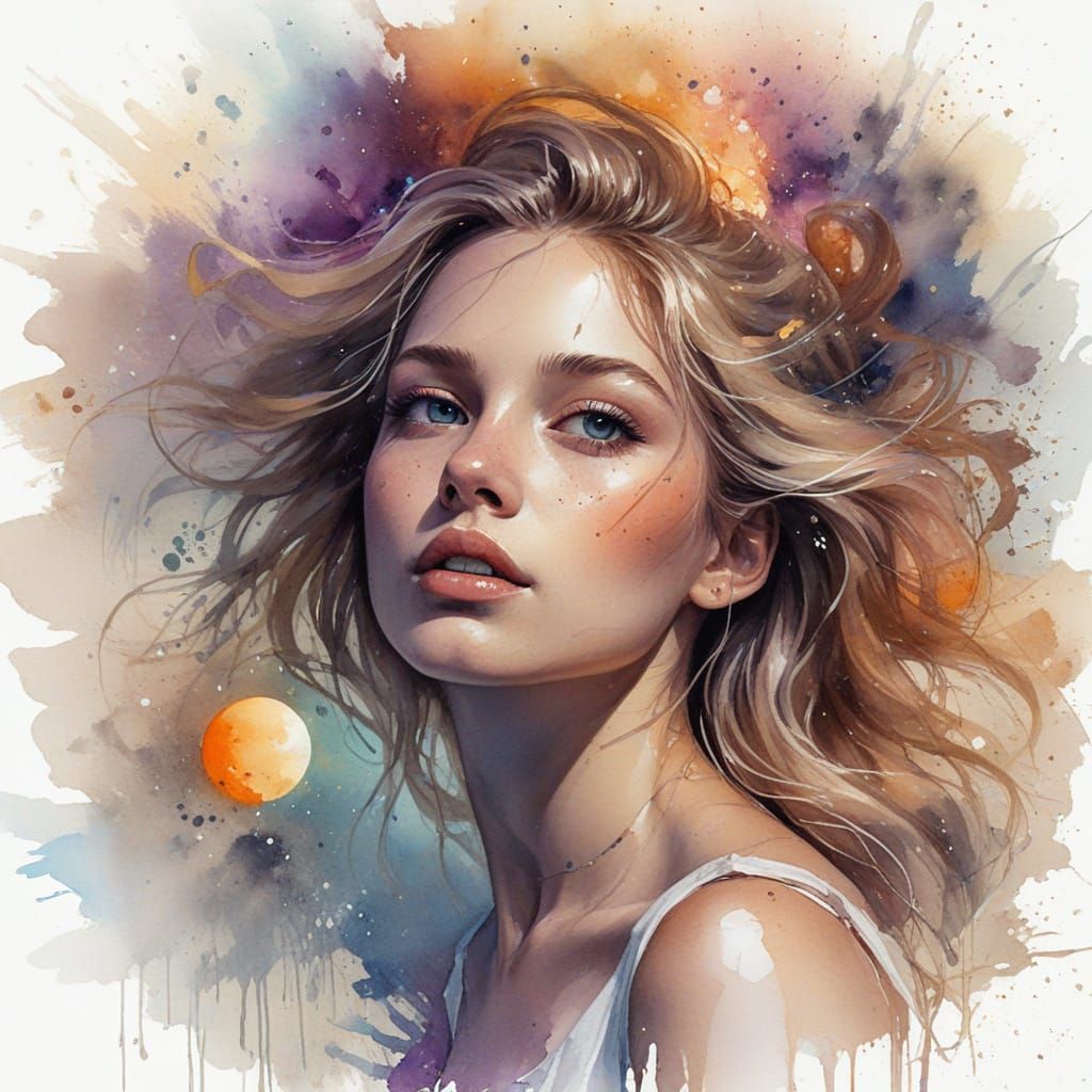 A detailed oil painting depicts large pastel pink peonies in a clear vase, adorned with eucalyptus and scattered petals. Warm sunlight illum...