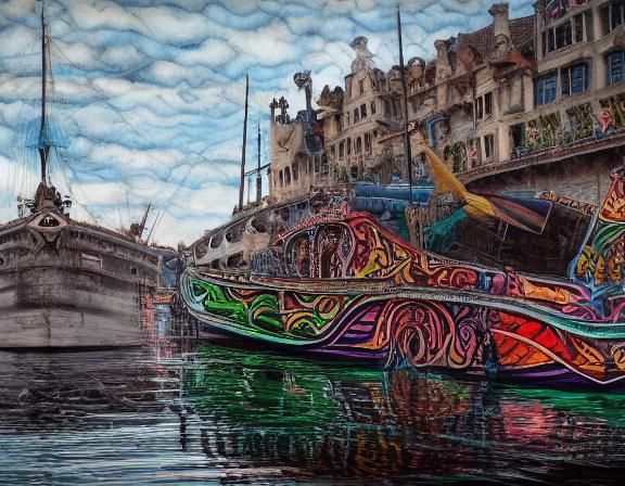 The Ship of Fools. In the Middle Ages, on the Seine, a boat ...