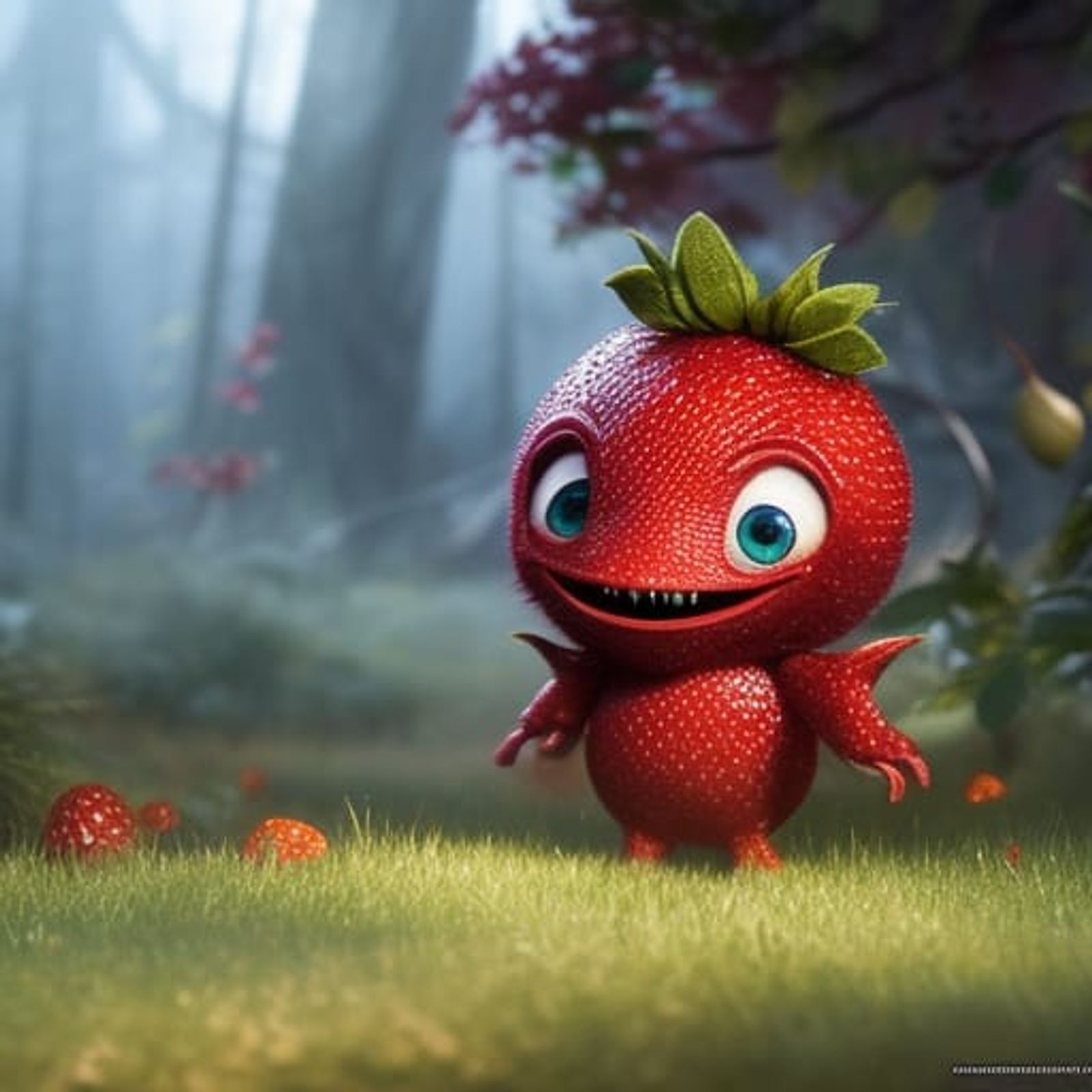 strawberry cloudy with a chance of meatballs 2 cute