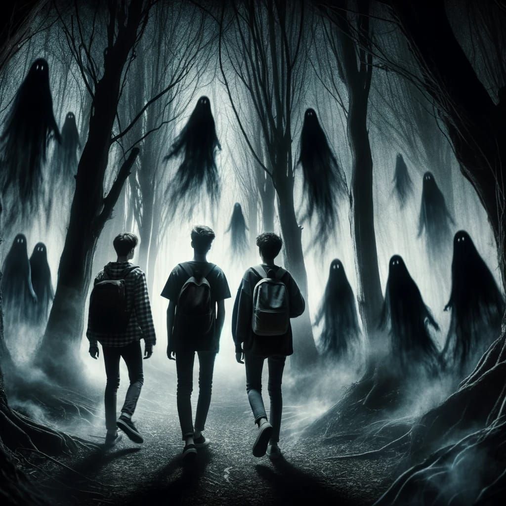 Lost in the Haunted Woods
