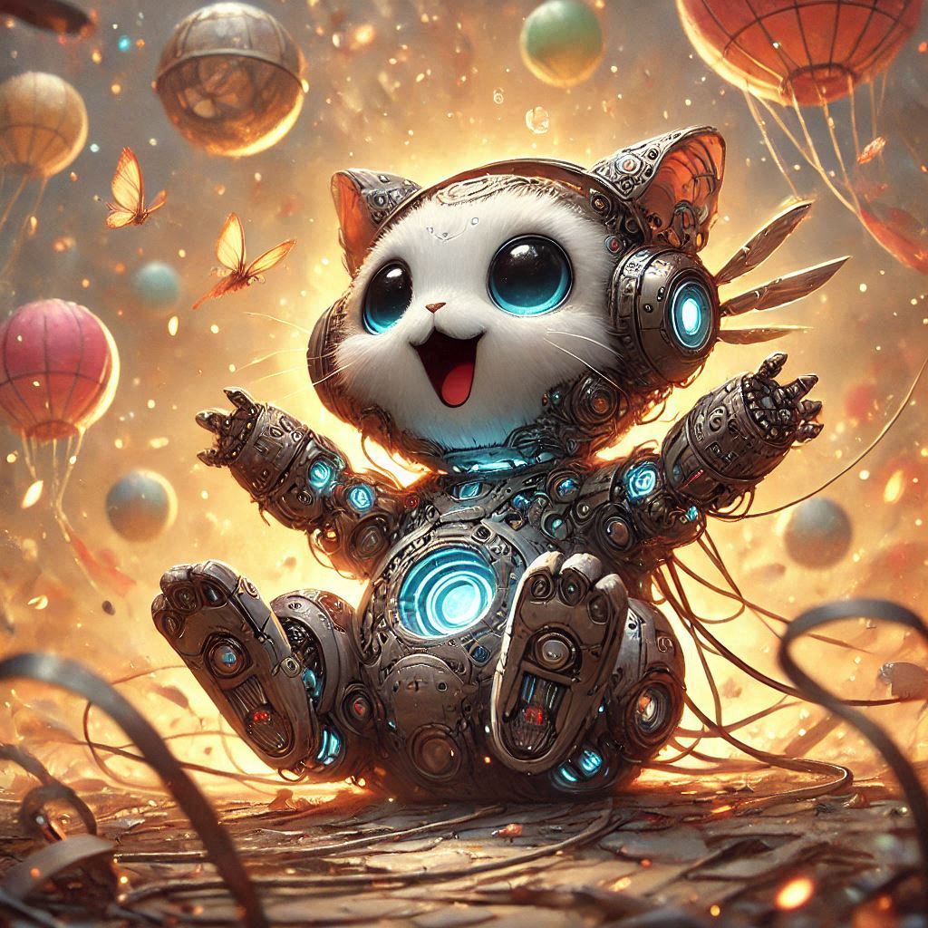 adorable fairy-tale fantasy creature portrait..