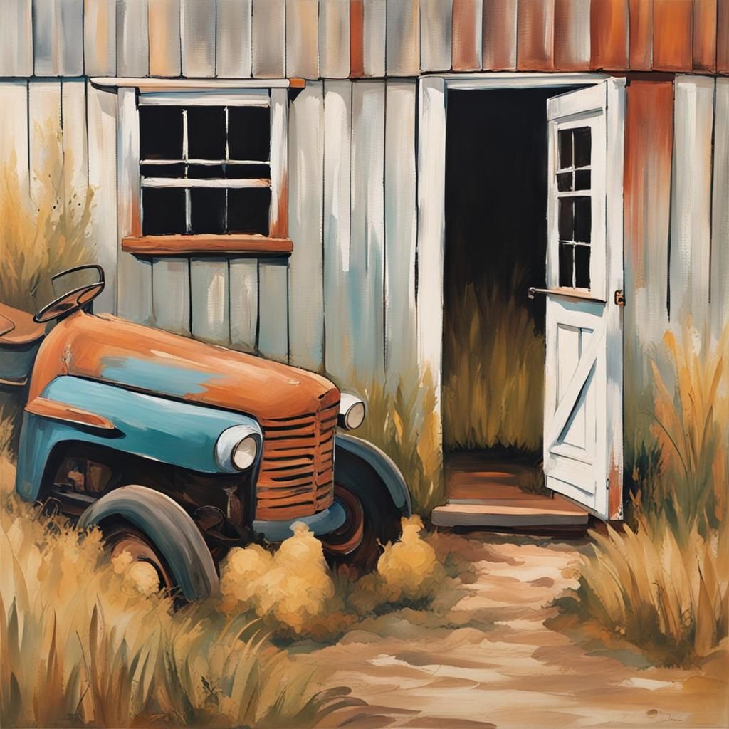 Embrace the serene simplicity of farm life and capture the e...