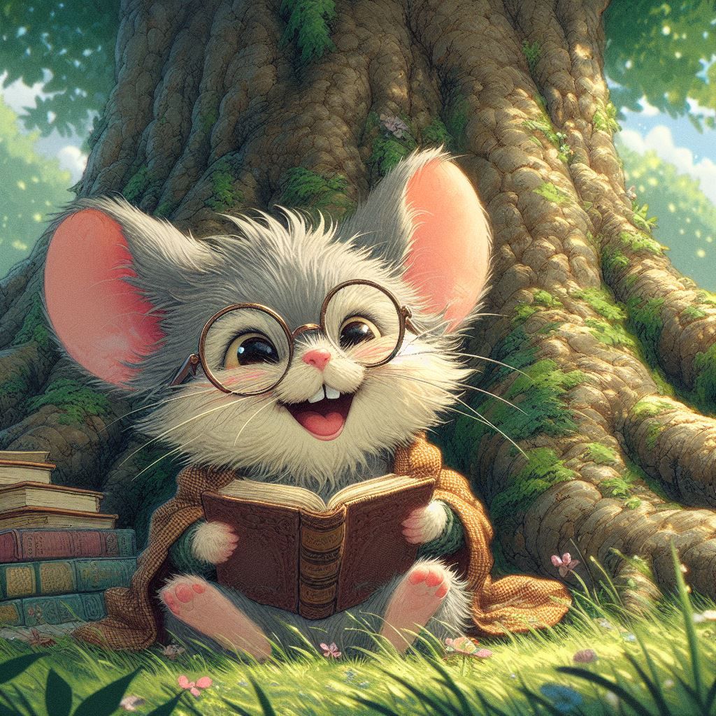 Wee little book worm