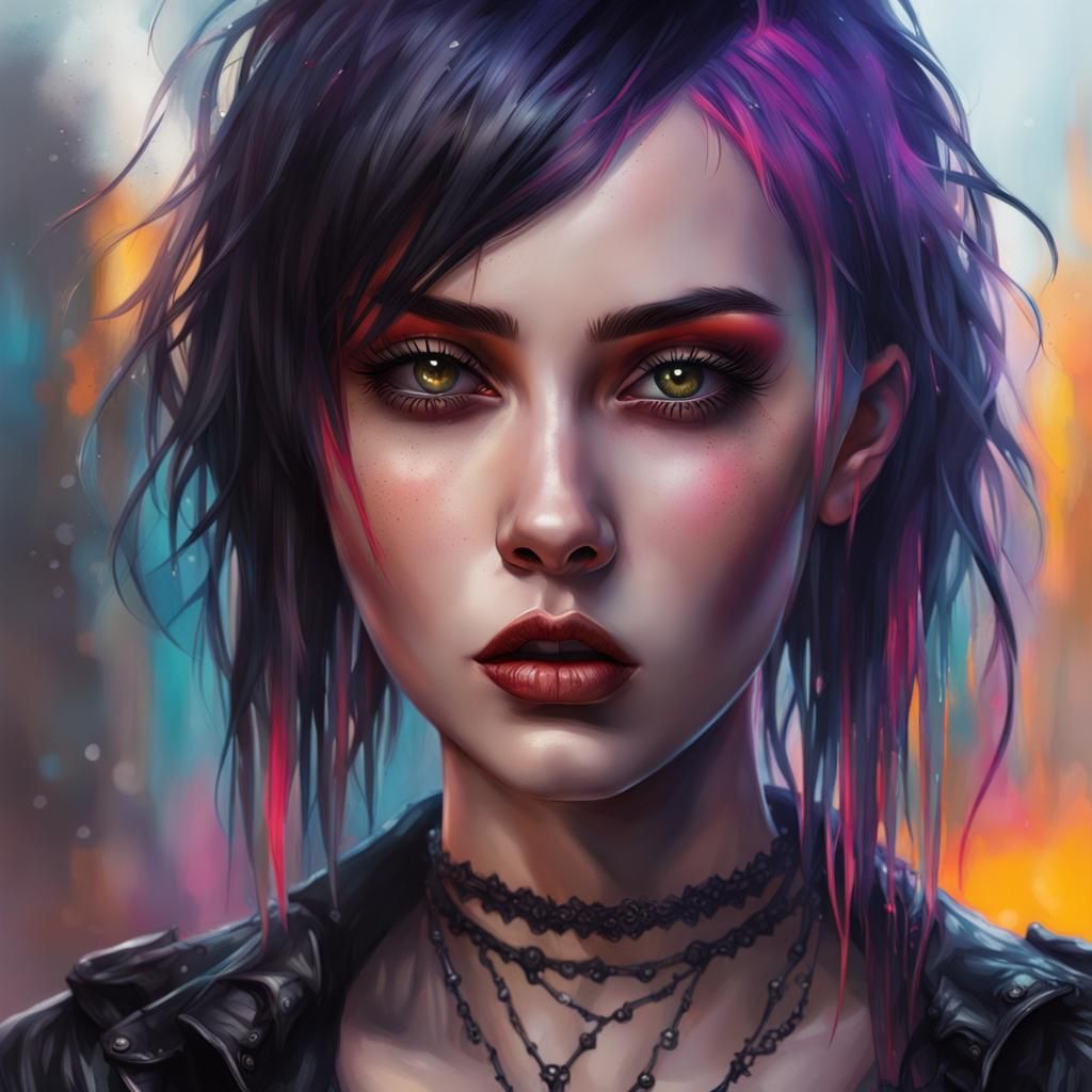 hot goth girl
