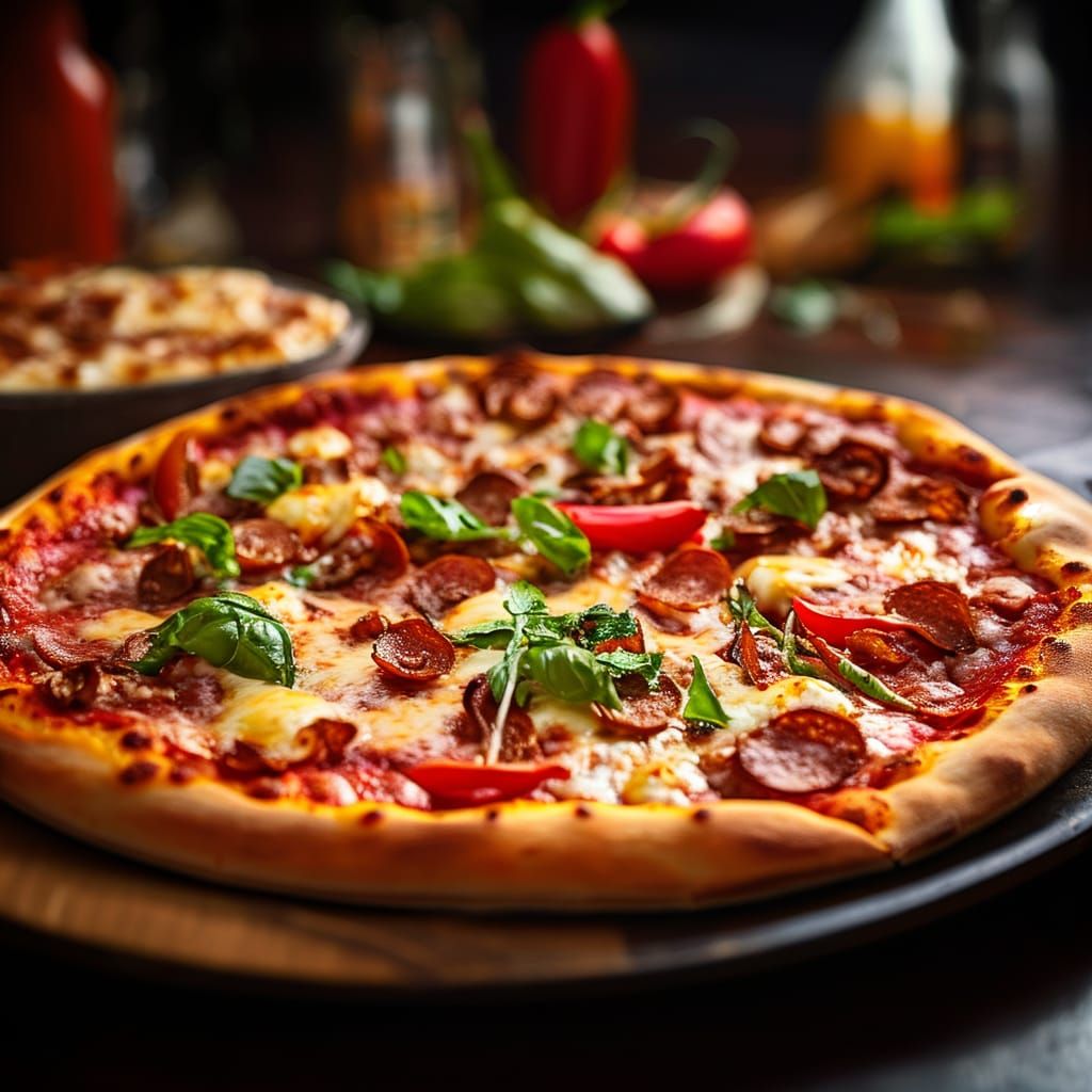 Просто пицца...