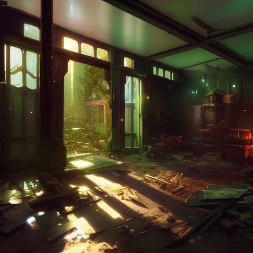 No One Here  by @White Haired Replicant