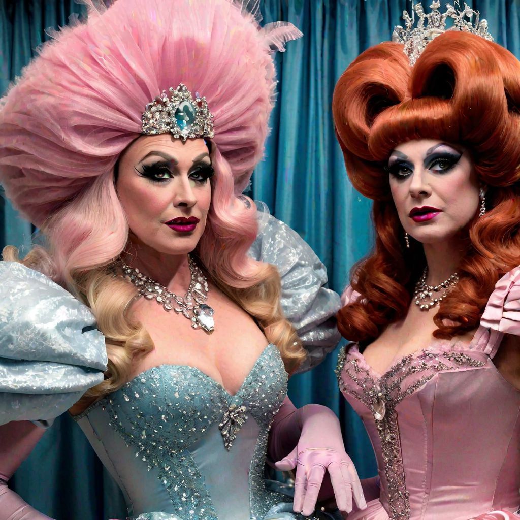 Glinda is a good witch, Theodora is a beautiful, naive witch...