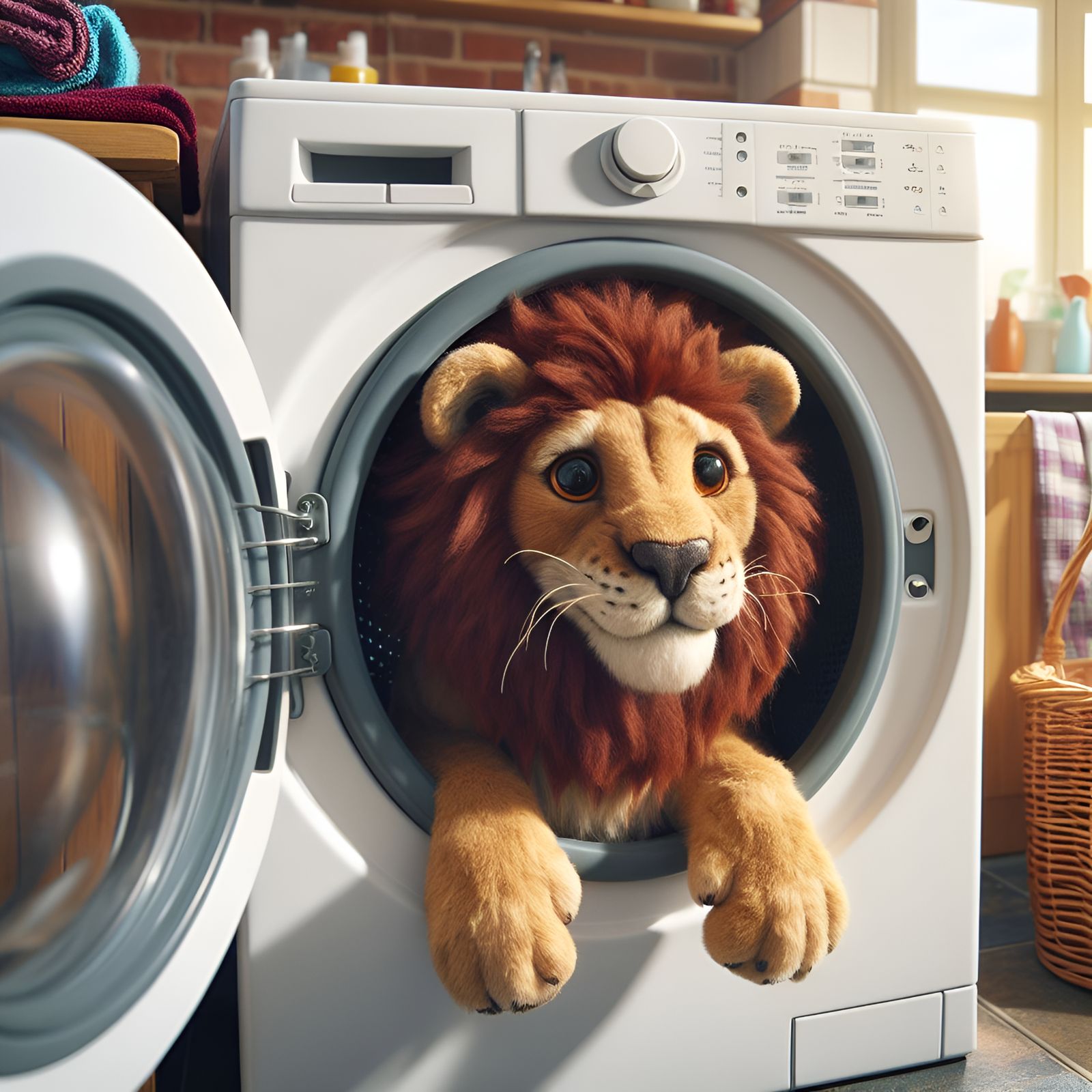 Dryin’ Lion