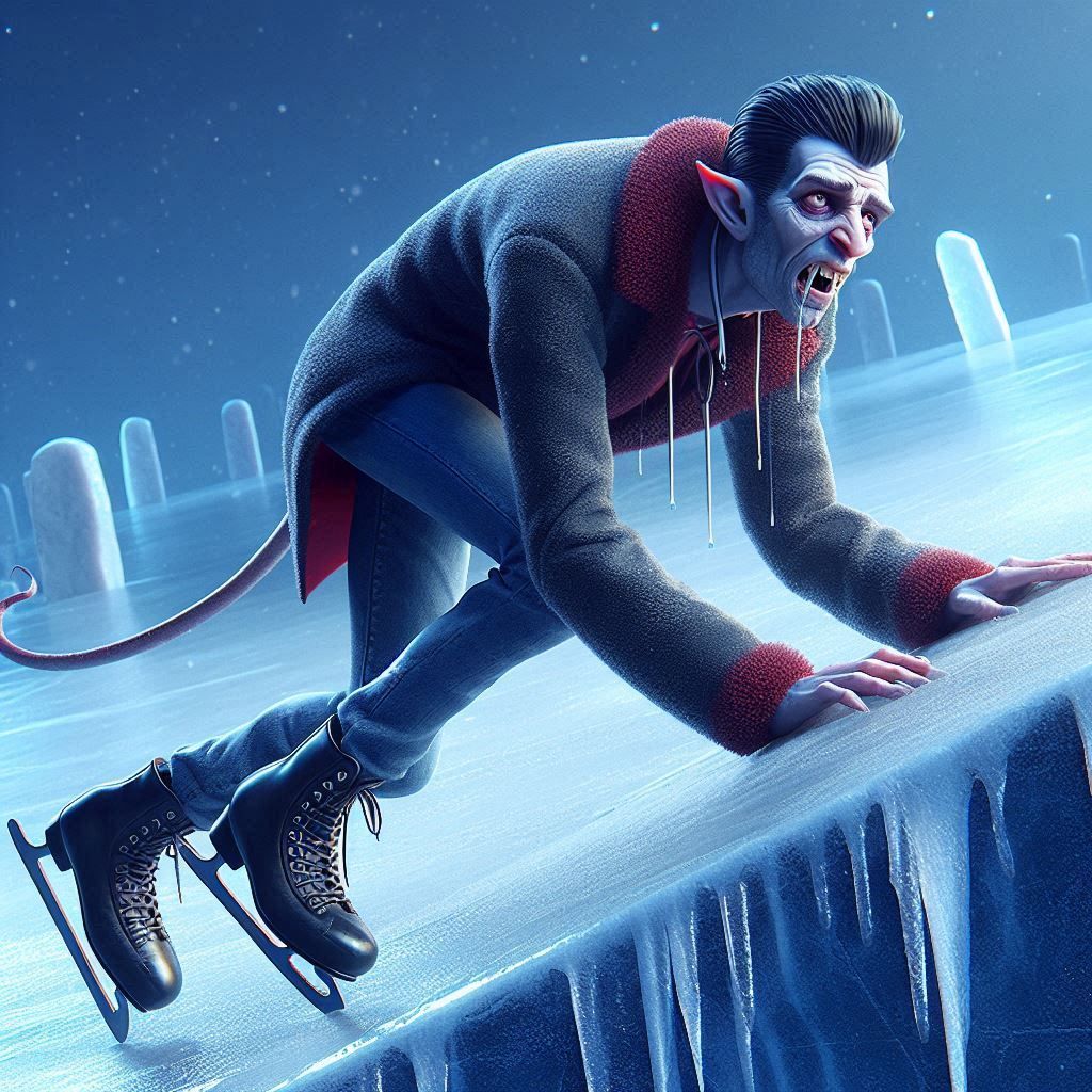 Some Motherf#ckers are Always Trying to Ice-skate Uphill