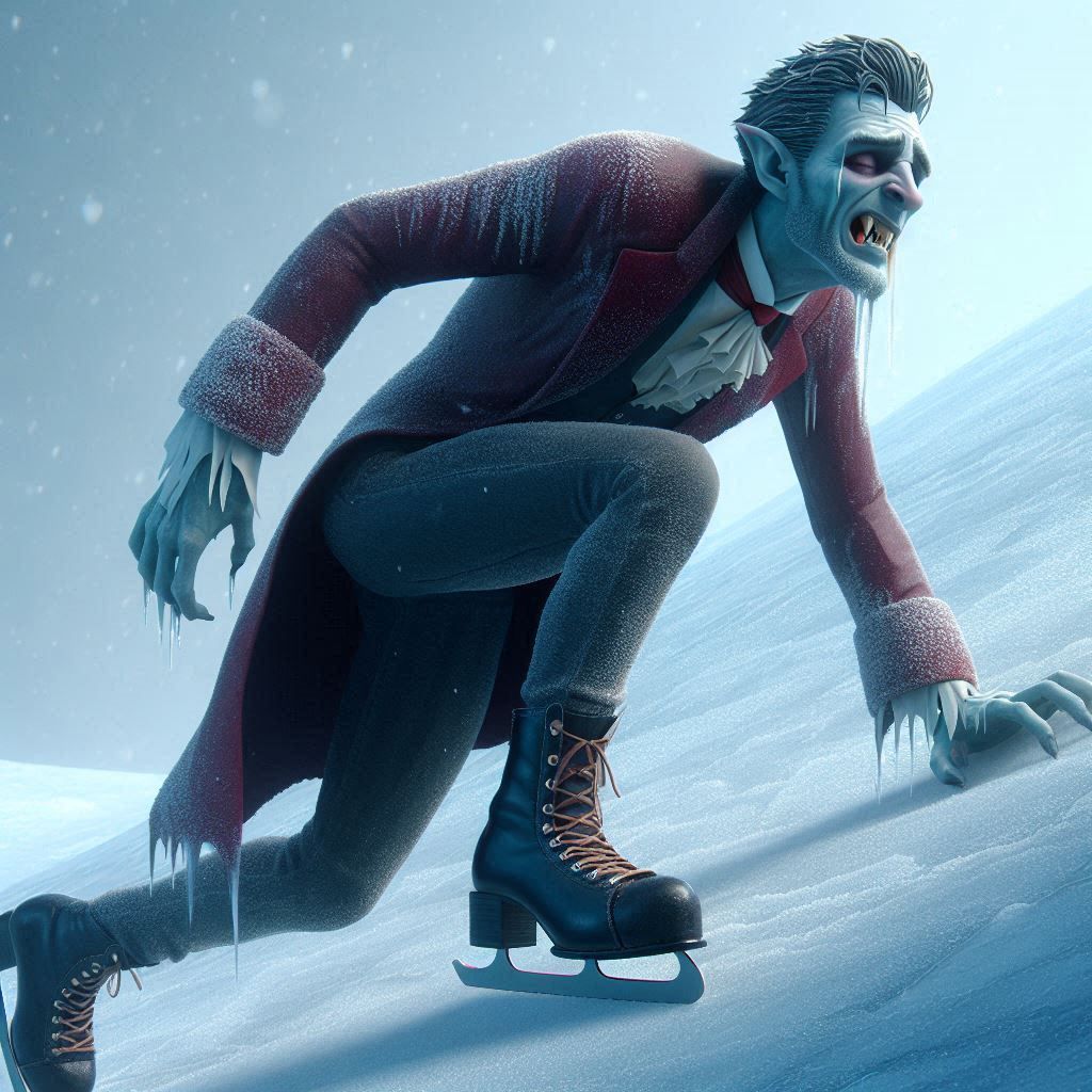 Some Motherf#ckers are Always Trying to Ice-skate Uphill