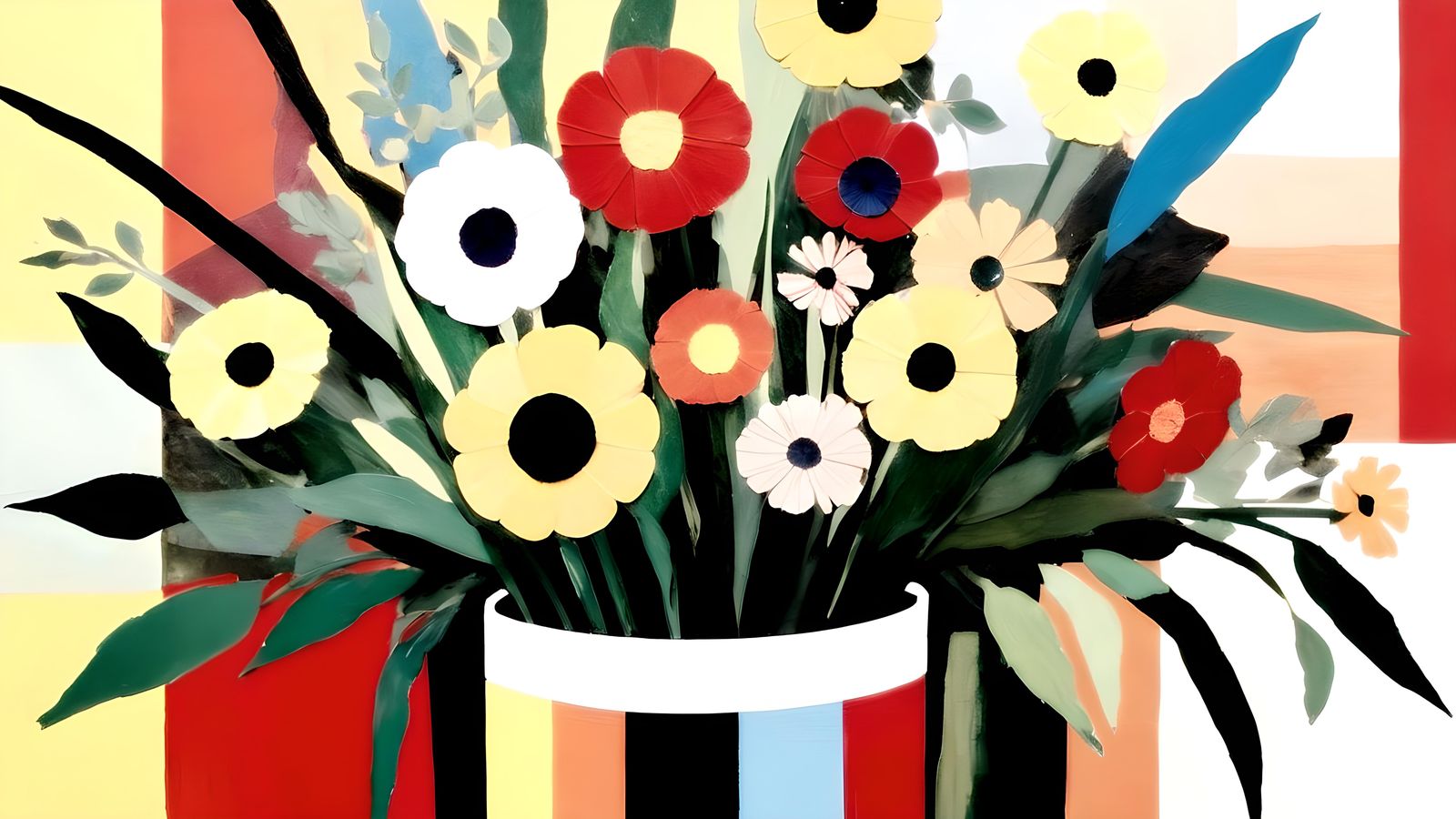 Paper flowers