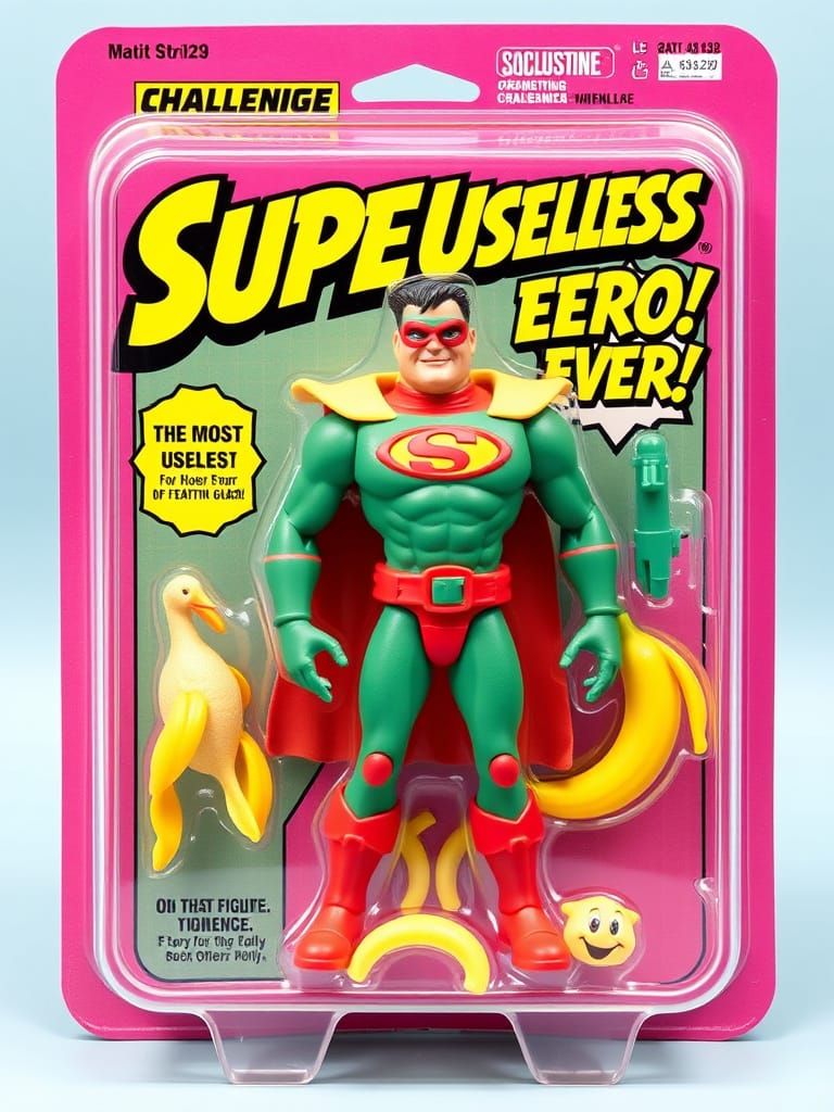 Superuselless Hero!  by @undefined