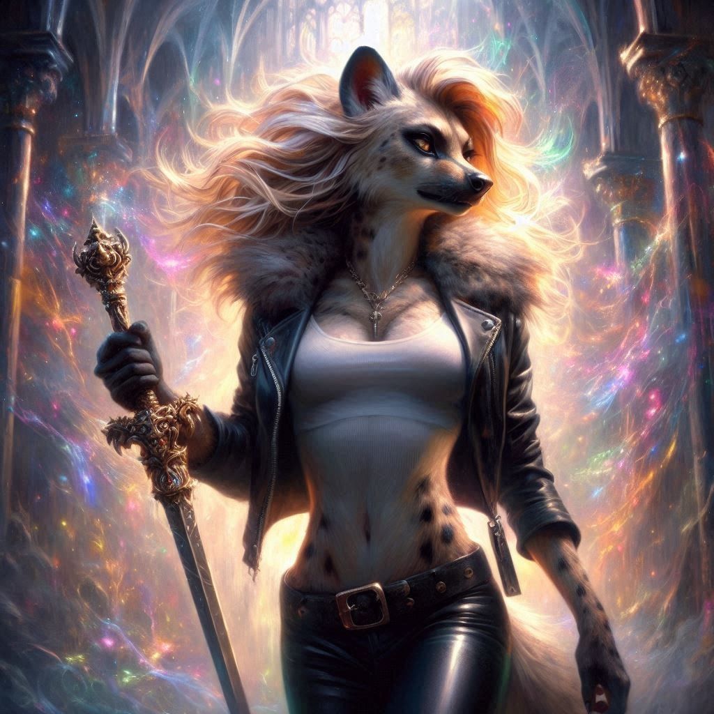 Prudence Takes Up Some or Other Legendary Blade