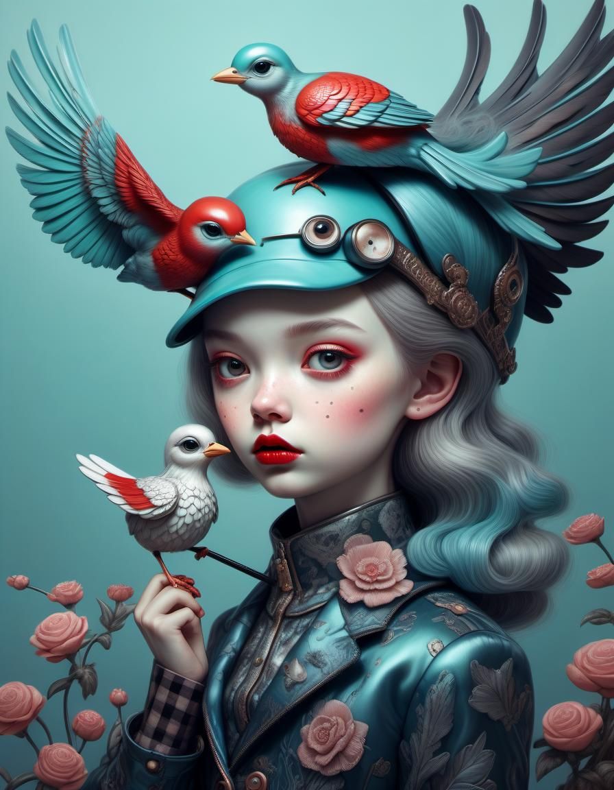 The bird lady