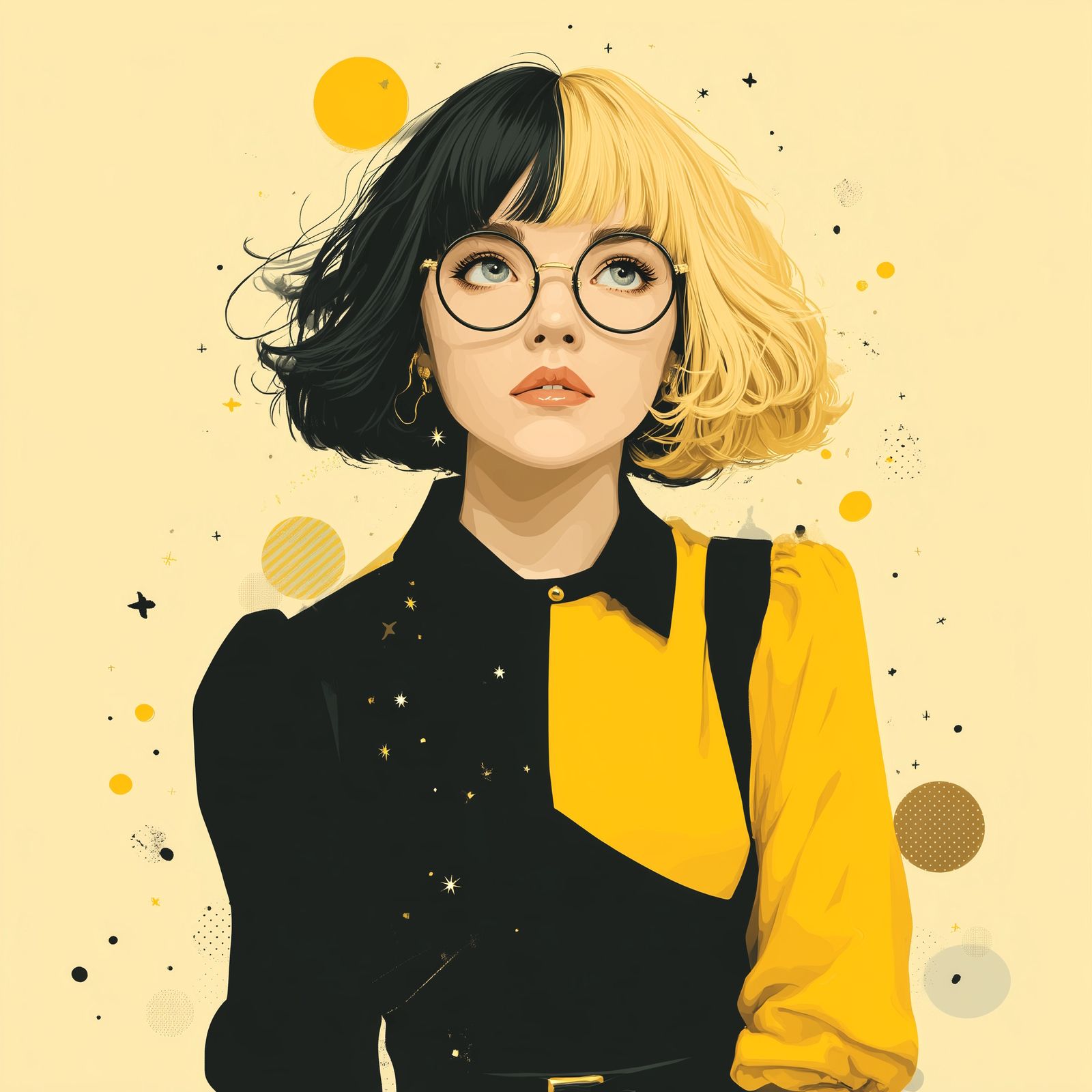 Black and Yellow Dreamer