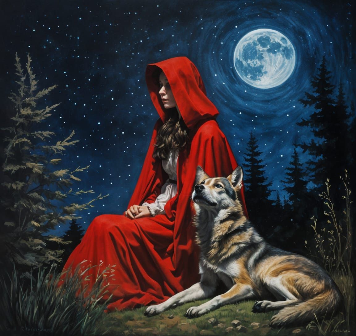 Under the Light of a Wolf Moon Everything is Simpler