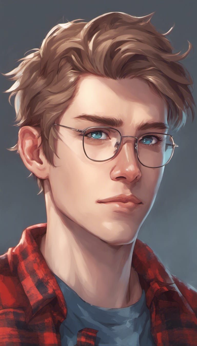 My husband portrait AI generated