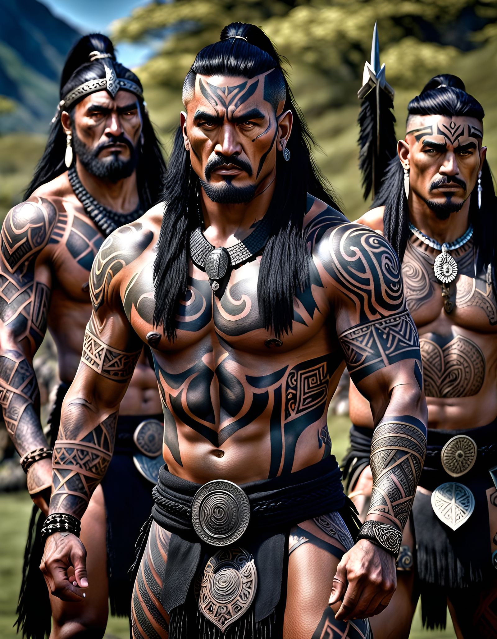 Maori Warriors   by @Iven