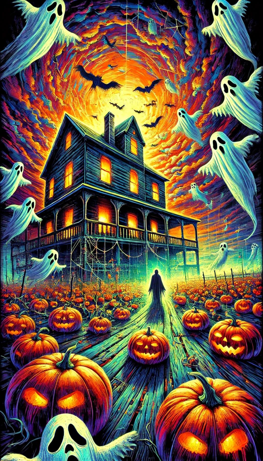 Vibrant Haunted House