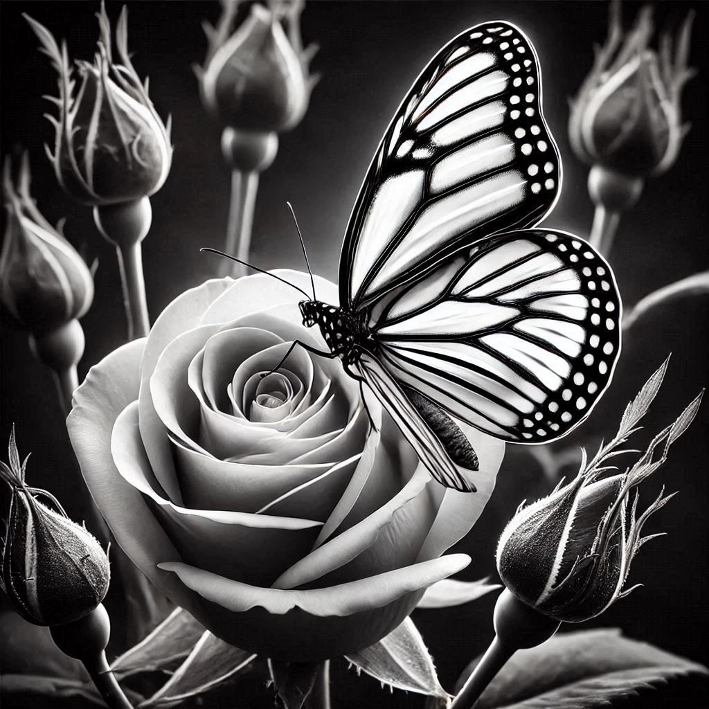 🖤🤍 Fragilité Ephémère 🤍🖤