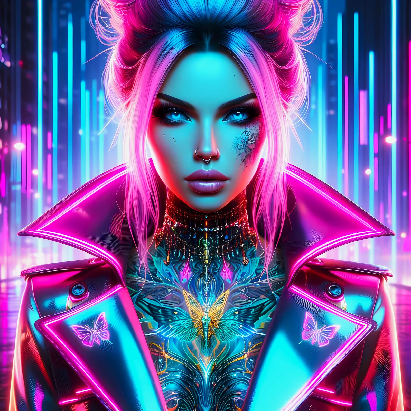 Neon Butterfly