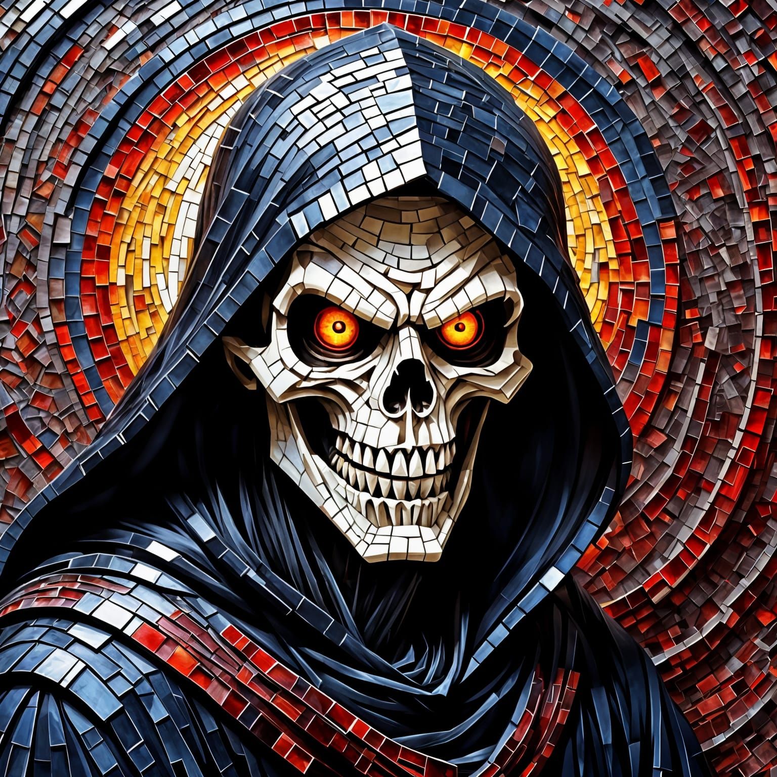 Grim Reaper  by @RedPixie