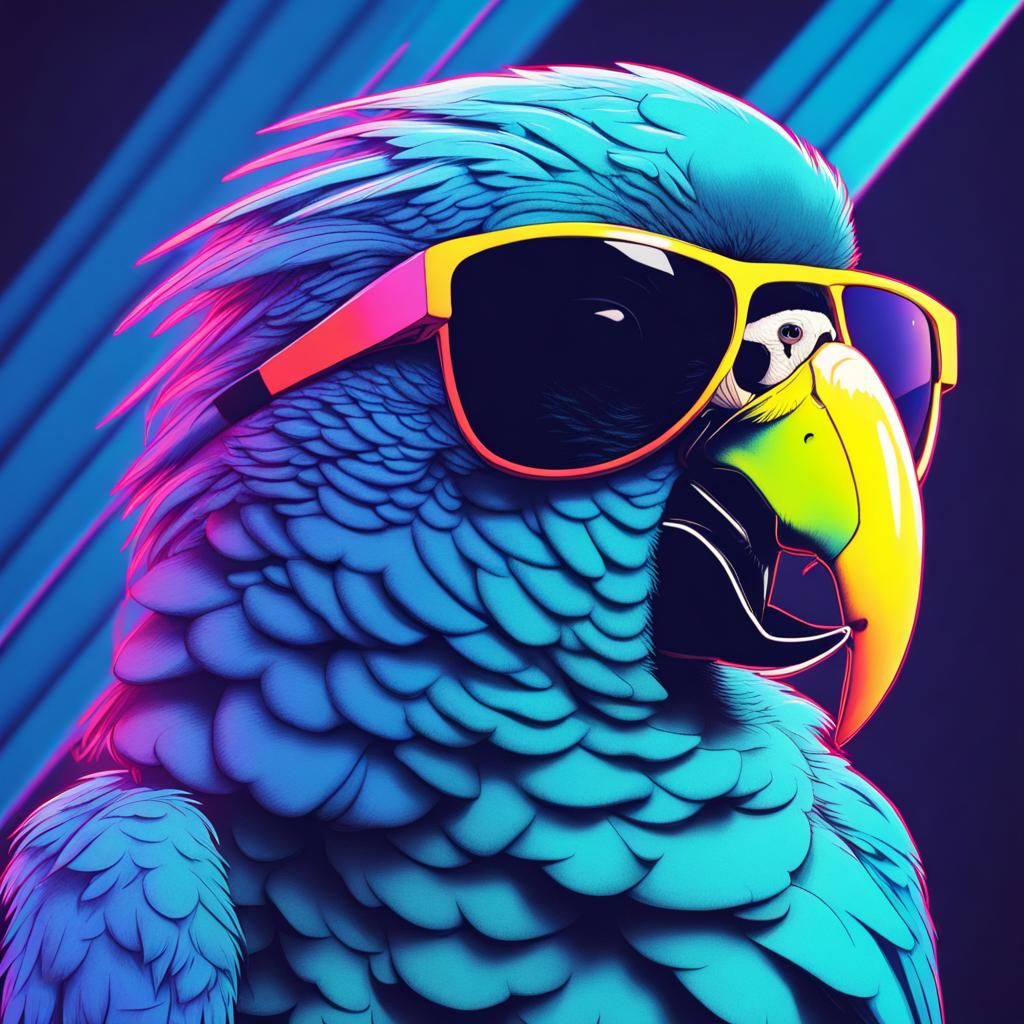 Chill parrot.