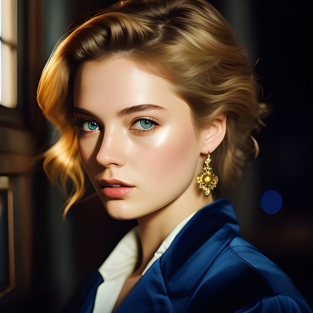 A velvet collar