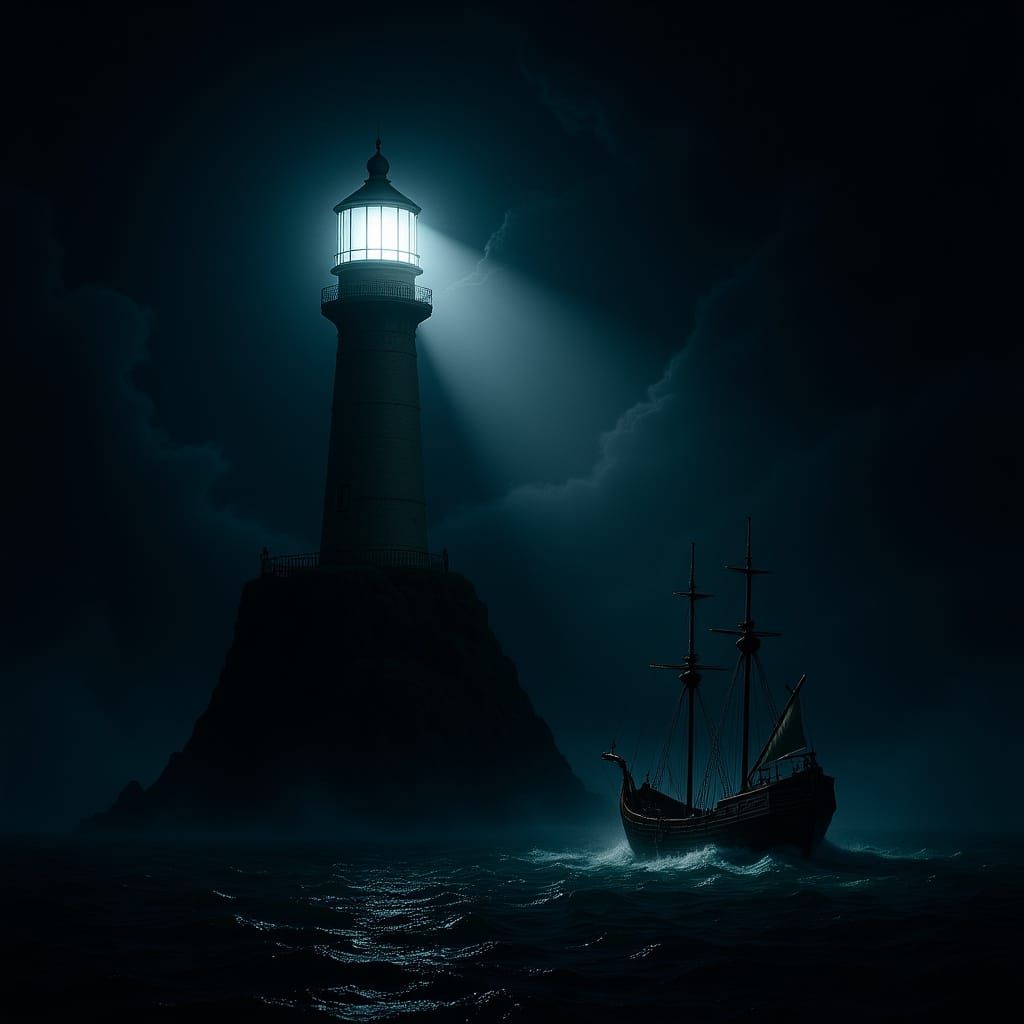 Guided By A Single Light