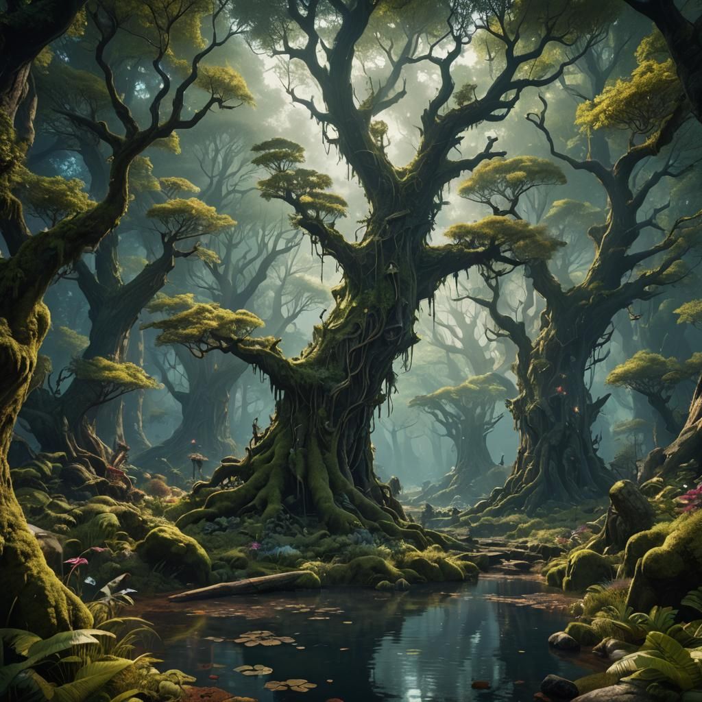 Mystical forest