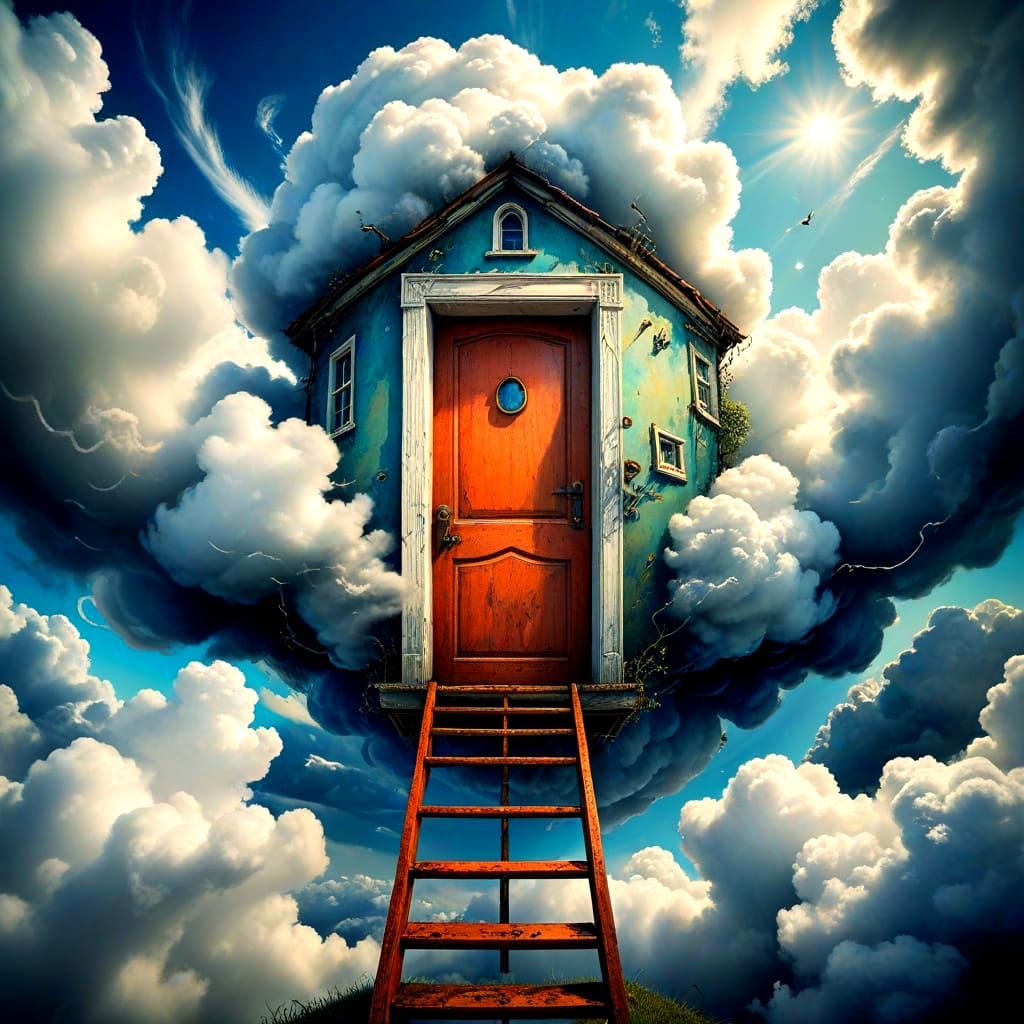 A Door in the Clouds  by @Pink