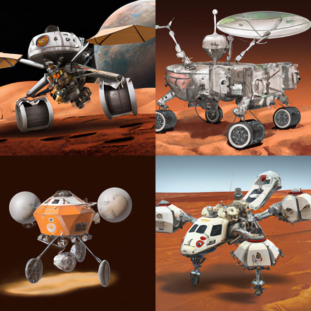 A strange Martian rover