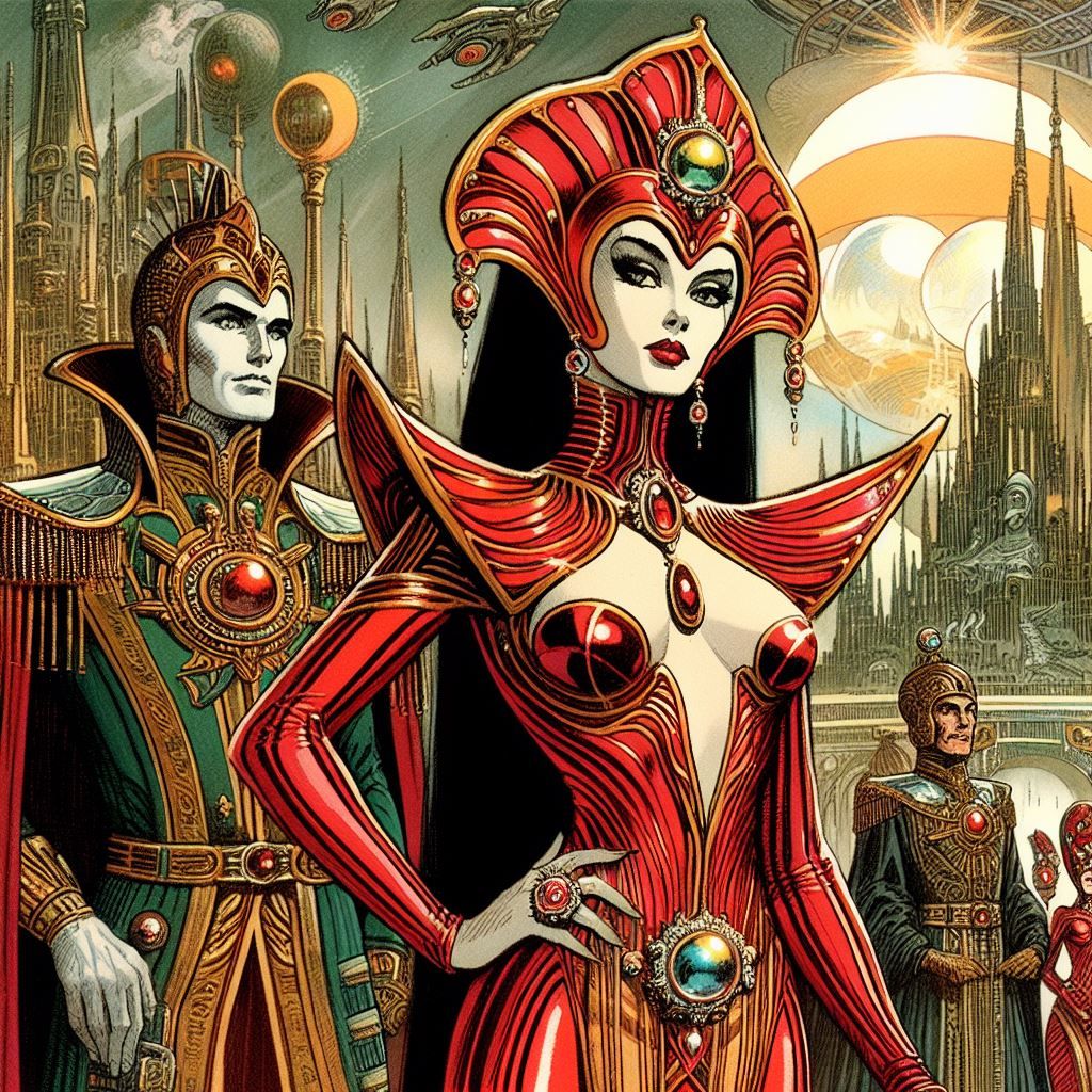 Golden Age Sci-Fi Comics, Series 2: Space Warlords & General...