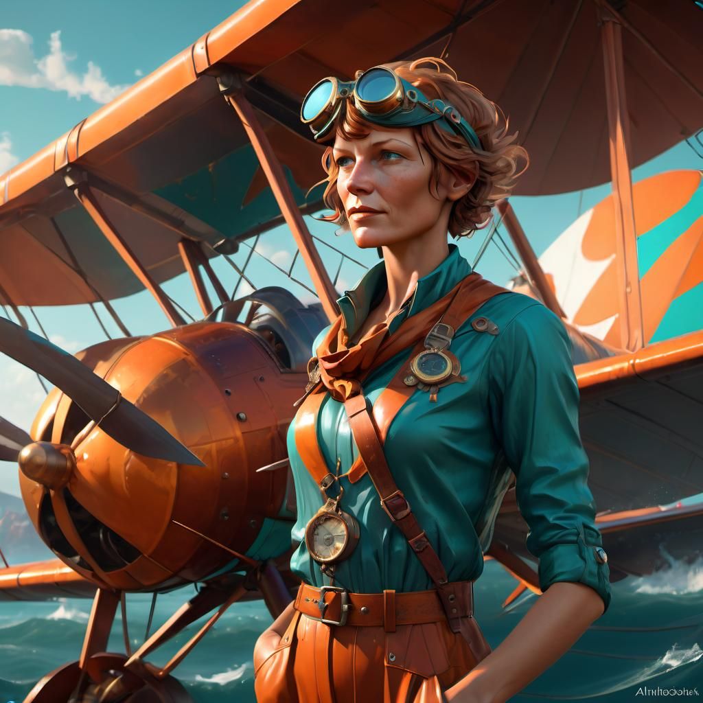 "Adventure is worthwhile in itself." - Amelia Earhart  by @Joris