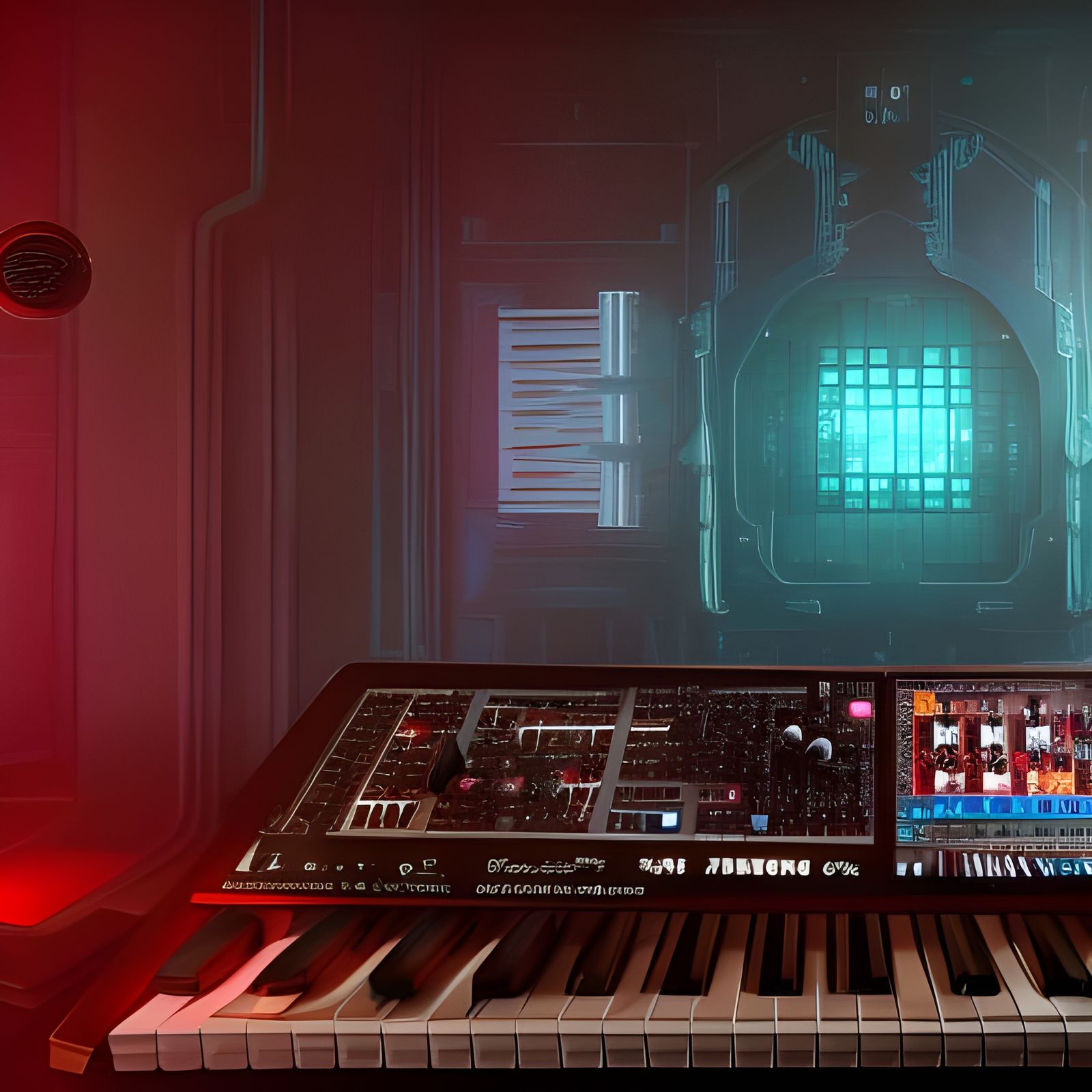 synthesizer AI Generated Artwork NightCafe Creator