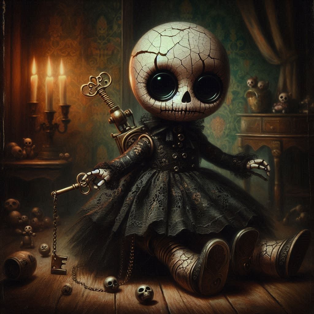 Spooky Windup Doll  by @zephyrael
