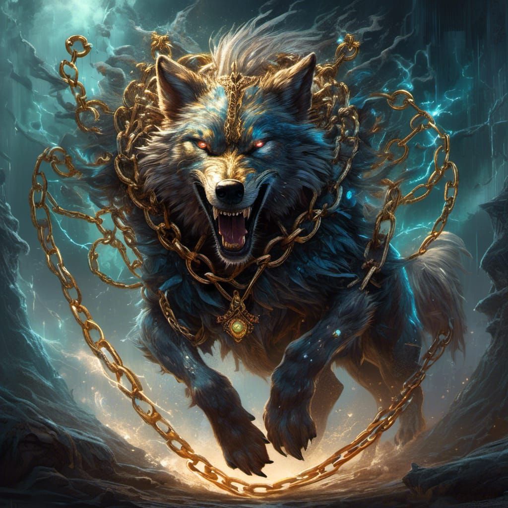 Fenrir is Hungry  by @Keeg