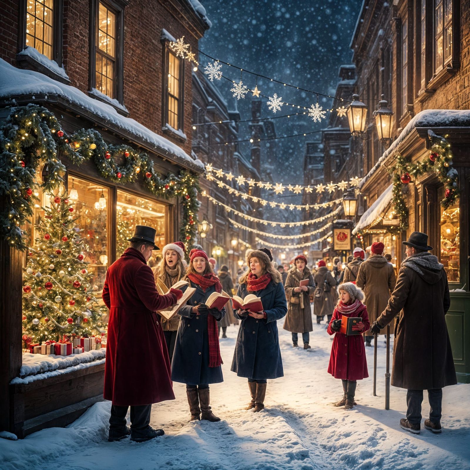 Christmas Caroling   by @JenniferG