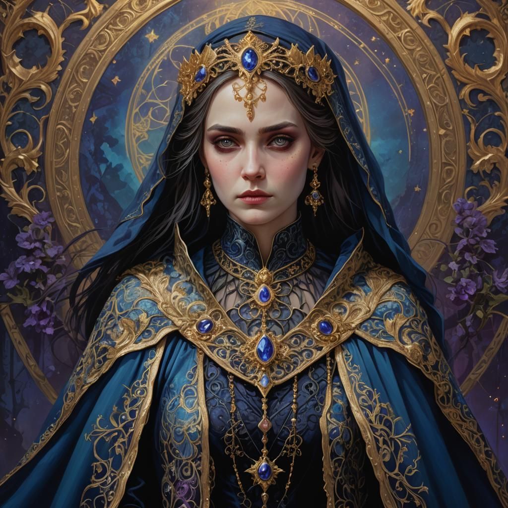 Dark Priestess  by @Liso