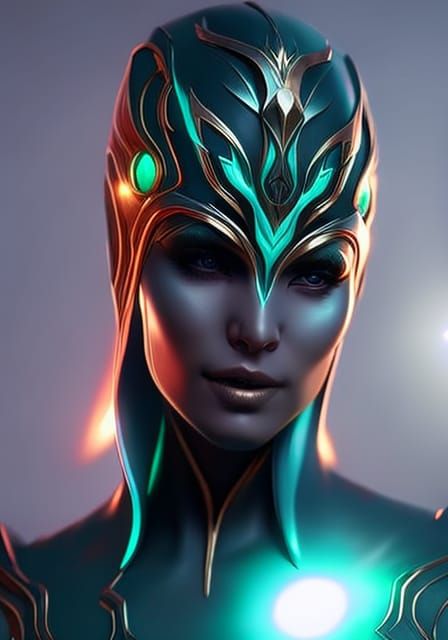 alien female, beautiful, 8k resolution concept art portrait ...