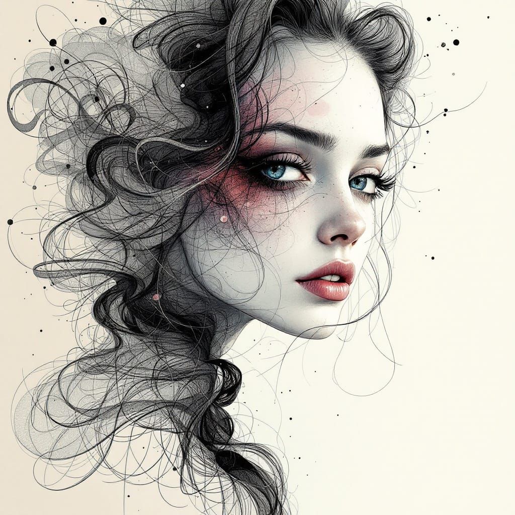 The gaze  by @Foul Rabbit