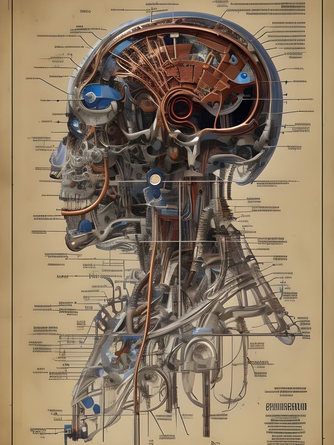 anatomy of a cyborg  by @JubyOne