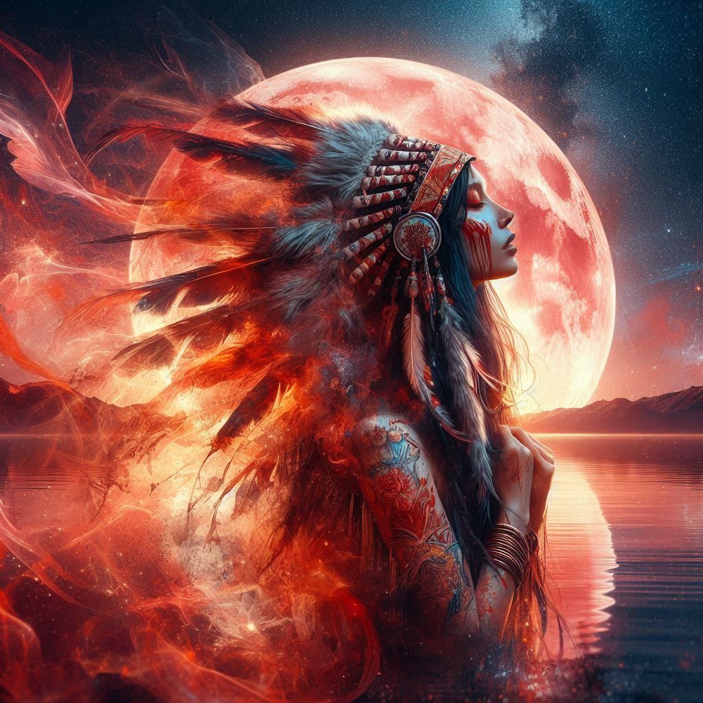 double exposure beautiful fantasy portrait landscape..