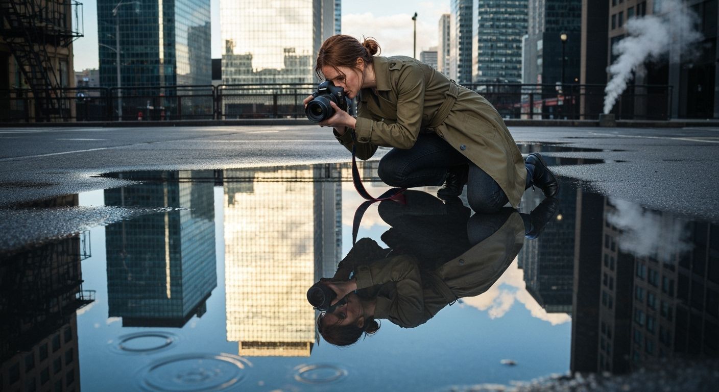 The city is upside down  by @Zeezeetopp