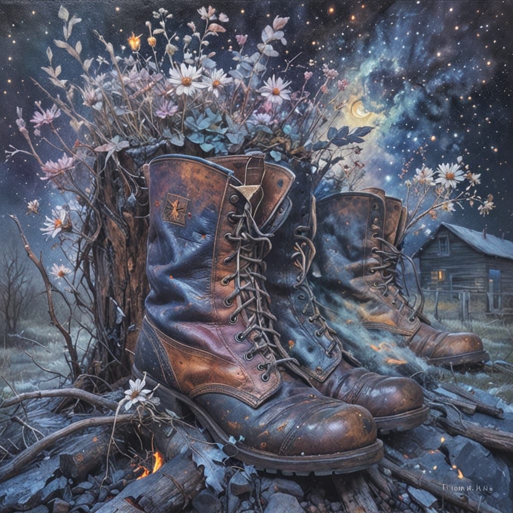 Sleepy Boots by Campfire 😴👢