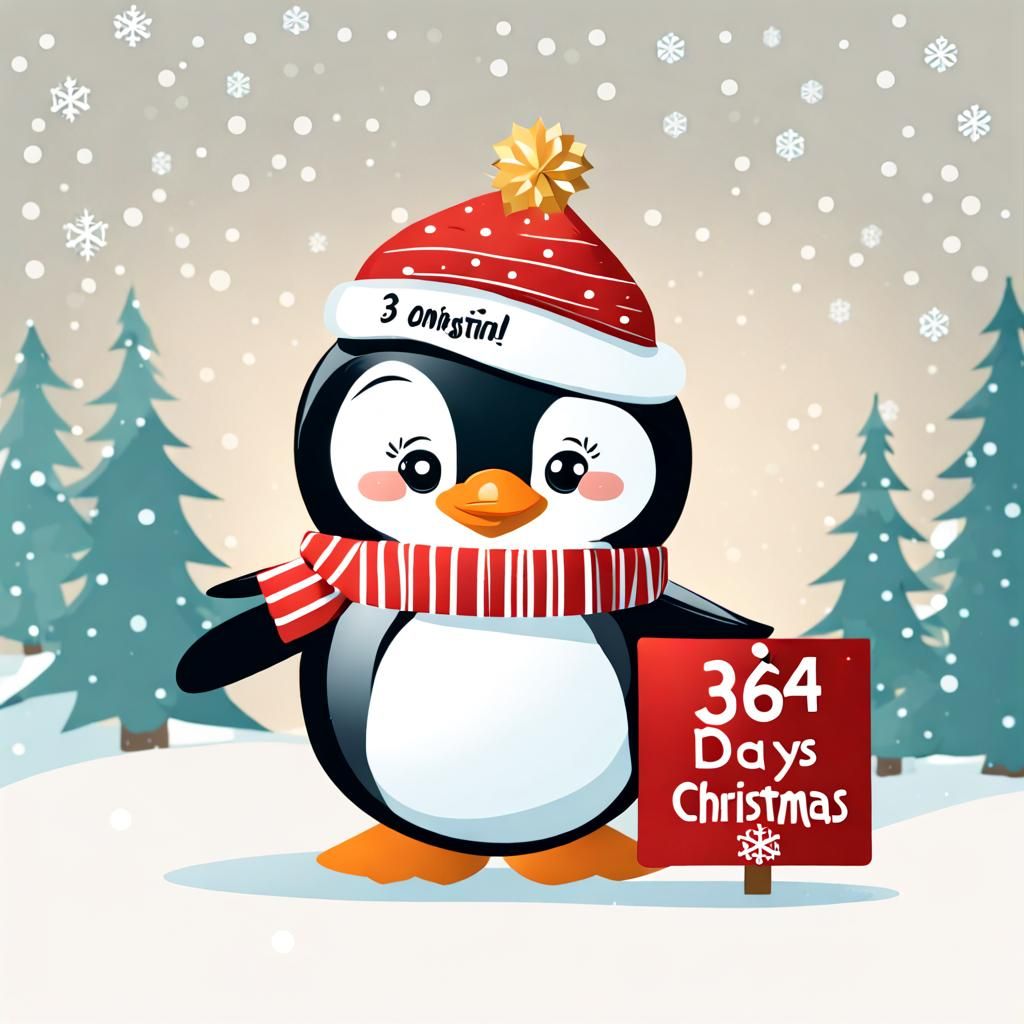 364 days until Christmas AI Generated Artwork NightCafe Creator