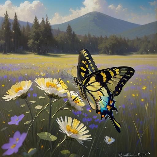 Swallowtail butterfly