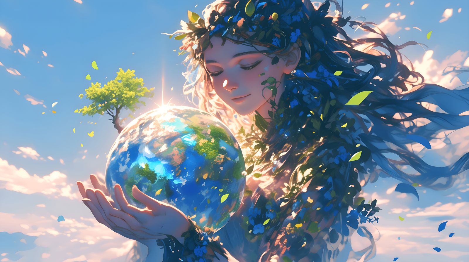 Gaïa, Mother Of The World - Ai Generated Artwork - Nightcafe Creator