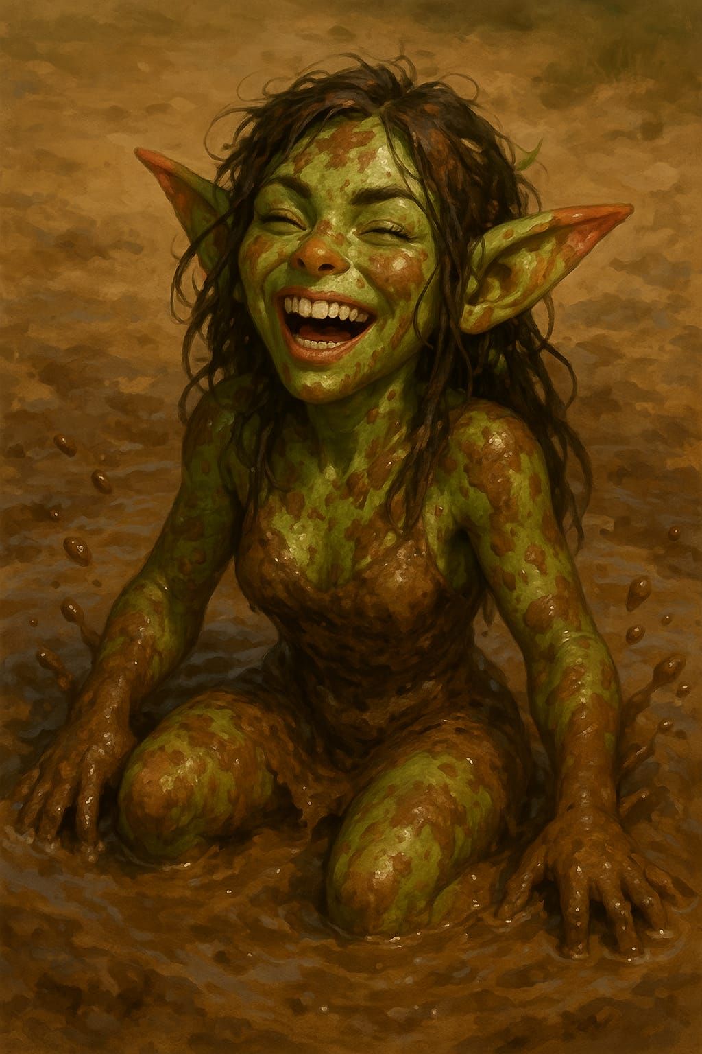 Dirty Little Goblin Girl