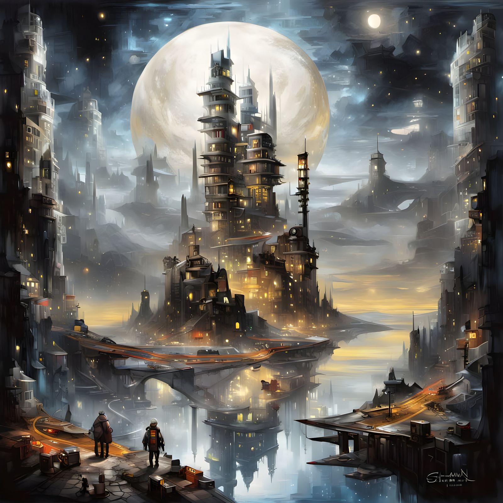 Moonrise Over Xytherra